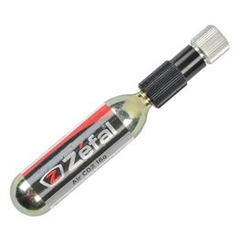Cartucho de aire zefal co2 16 g+adaptador con regl